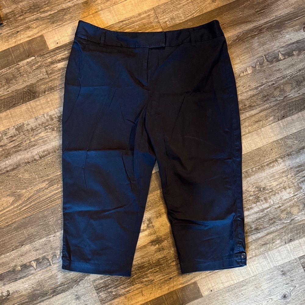 Style & Co. Midnight Blue Cropped Pants / DG38